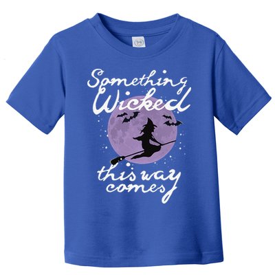 Halloween SOMETHING WICKED This WAY COMES Shakespeare Toddler T-Shirt