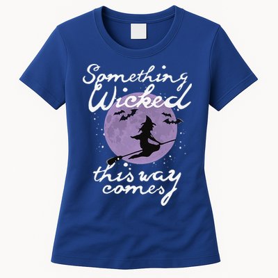 Halloween SOMETHING WICKED This WAY COMES Shakespeare Womens T-Shirt