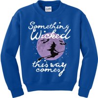 Halloween SOMETHING WICKED This WAY COMES Shakespeare Kids Sweatshirt