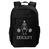 Halloween Skeleton Weight Lifting Workout Daily Commute Backpack