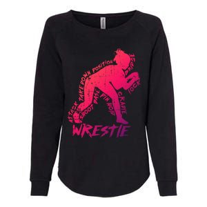 High School Wrestling Mom Dad Gift Wrestling Gift Womens California Wash Sweatshirt