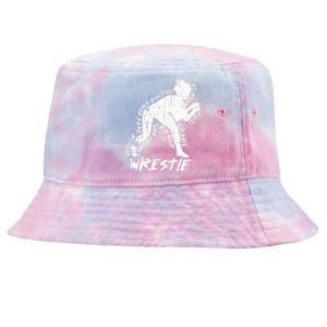 High School Wrestling Mom Dad Tie-Dyed Bucket Hat