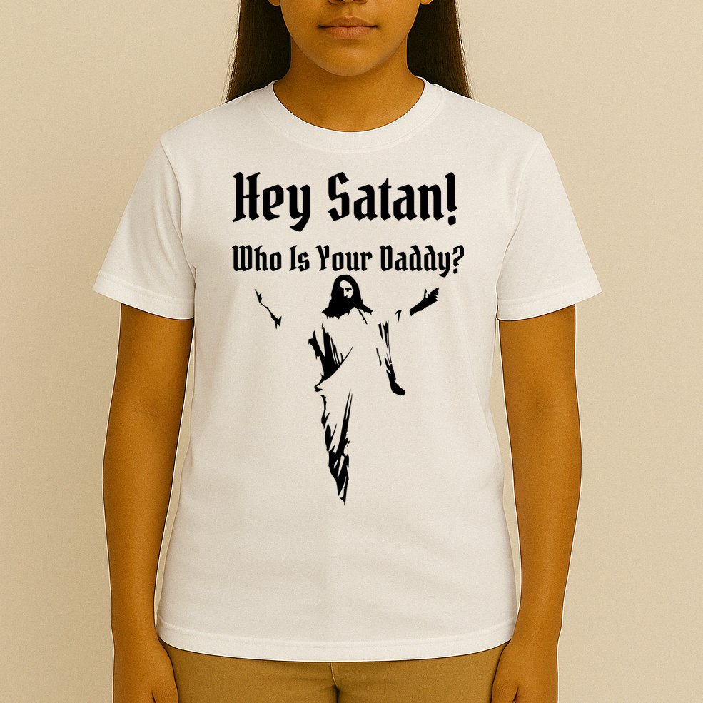 Hey Satan Who Is Your Daddy T-Shirt