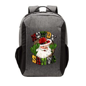 Howdy Santa Western Cactus Christmas Cow Buffalo Plaid Great Gift Vector Backpack