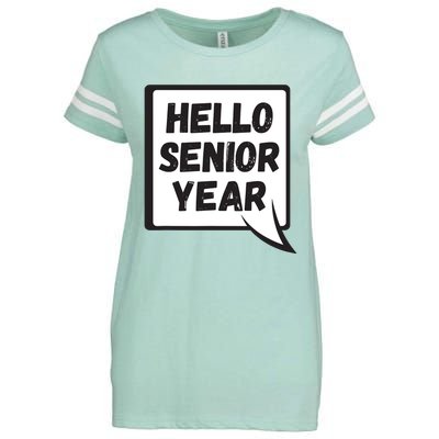 Hello Senior Year Gift Graduation Gift Enza Ladies Jersey Football T-Shirt