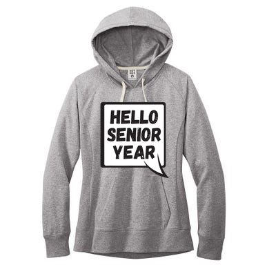 Hello Senior Year Gift Graduation Gift Women's Fleece Hoodie