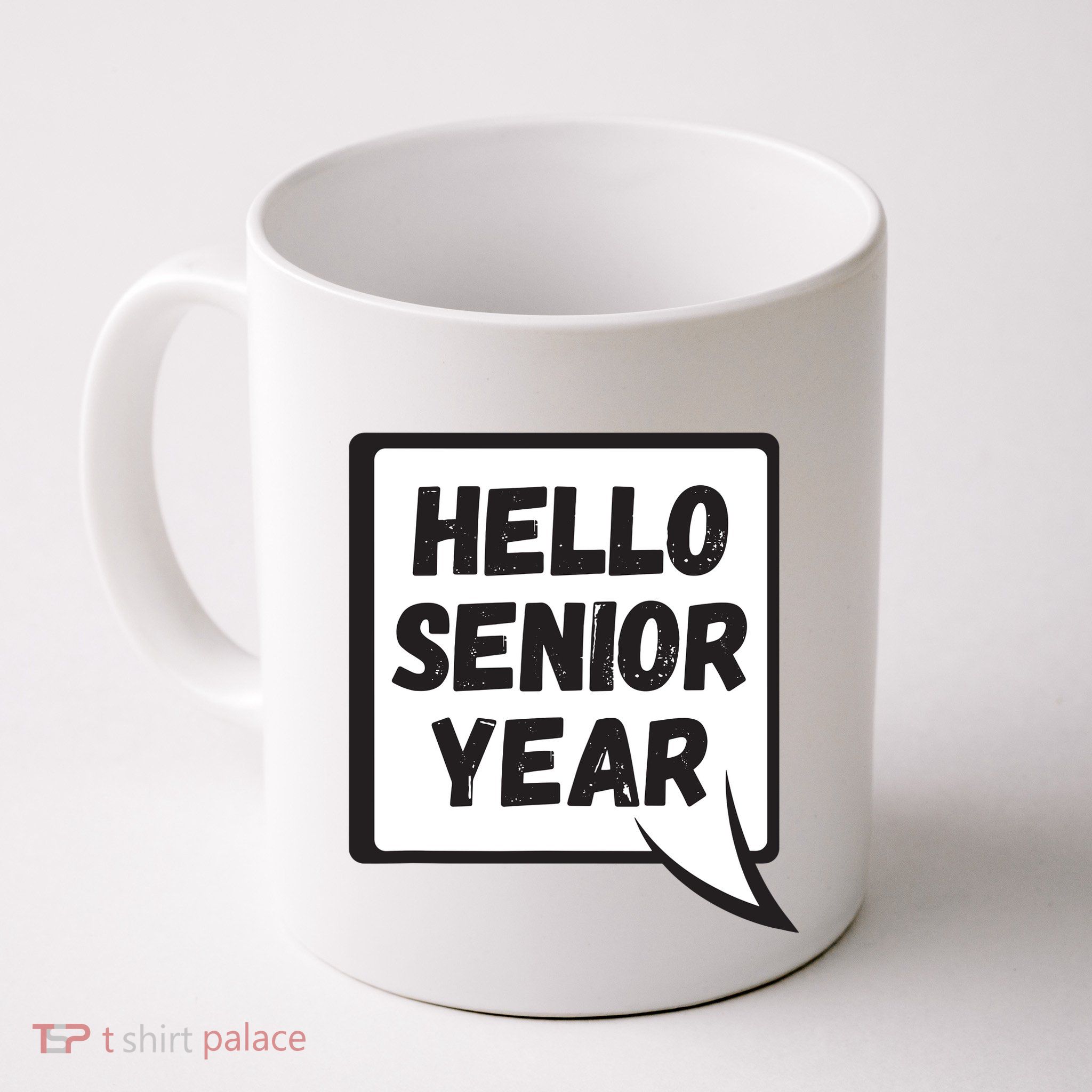 Hello Senior Year Gift Graduation Gift Mug