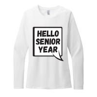 Hello Senior Year Gift Graduation Gift Womens CVC Long Sleeve Shirt