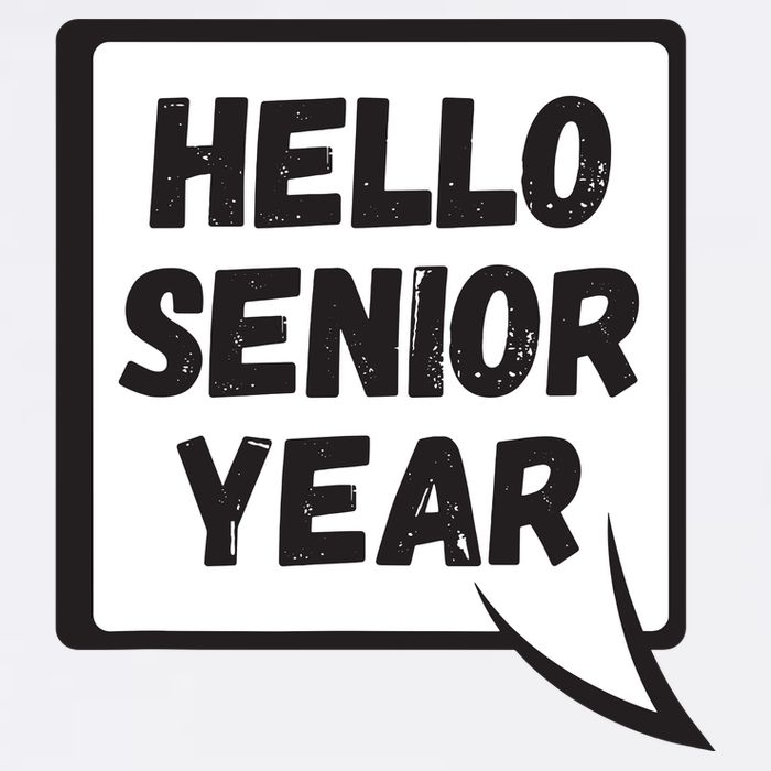 Hello Senior Year Gift Graduation Gift Toddler T-Shirt