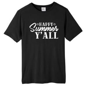 Happy Summer YAll Graphic Tall Fusion ChromaSoft Performance T-Shirt