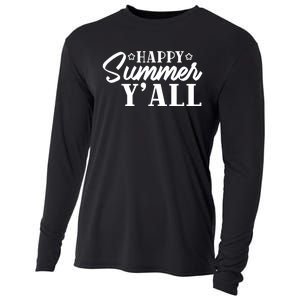 Happy Summer YAll Graphic Cooling Performance Long Sleeve Crew