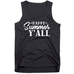 Happy Summer YAll Graphic Tank Top