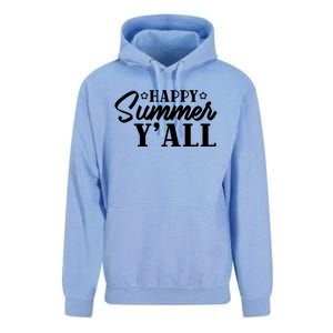 Happy Summer YAll Graphic Unisex Surf Hoodie