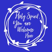 Holy Spirit You Are Welcome Here Christian Worship Leader Funny Gift Kids Hoodie
