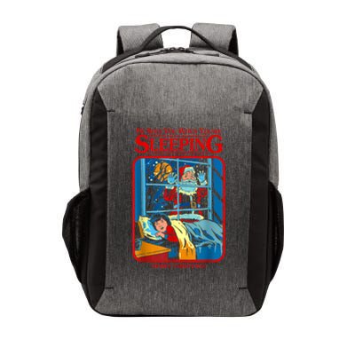 He Sees You When YouRe Sleeping Merry Christmas Vector Backpack