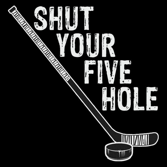 Hockey Shut Your Five Hole Goalie 16 in Basic Backpack