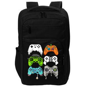 Halloween Skeleton Zombie Gaming Controllers Mummy Game Impact Tech Backpack