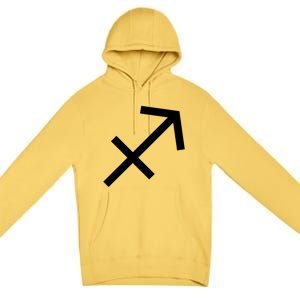 Horoscope Sagittarius Zodiac Astrology Sign Birthday Cute Gift Premium Pullover Hoodie