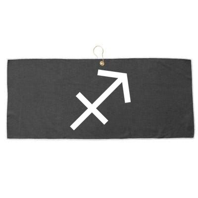 Horoscope Sagittarius Zodiac Astrology Sign Birthday Cute Gift Large Microfiber Waffle Golf Towel