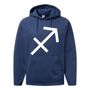 Horoscope Sagittarius Zodiac Astrology Sign Birthday Cute Gift Performance Fleece Hoodie