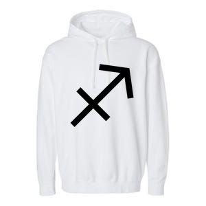 Horoscope Sagittarius Zodiac Astrology Sign Birthday Cute Gift Garment-Dyed Fleece Hoodie