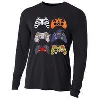 Halloween Skeleton Zombie Gaming Controllers Mummy Cooling Performance Long Sleeve Crew