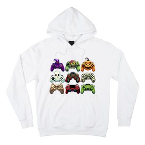 Halloween Skeleton Zombie Gaming Controllers Mummy Hoodie