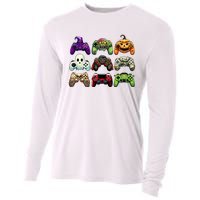 Halloween Skeleton Zombie Gaming Controllers Mummy Cooling Performance Long Sleeve Crew