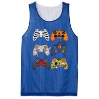 Halloween Skeleton Zombie Gaming Controllers Mummy Mesh Reversible Basketball Jersey Tank