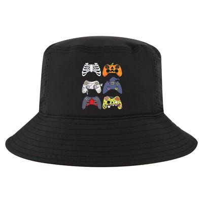 Halloween Skeleton Zombie Gaming Controllers Mummy Boy Kids 9060 Cool Comfort Performance Bucket Hat