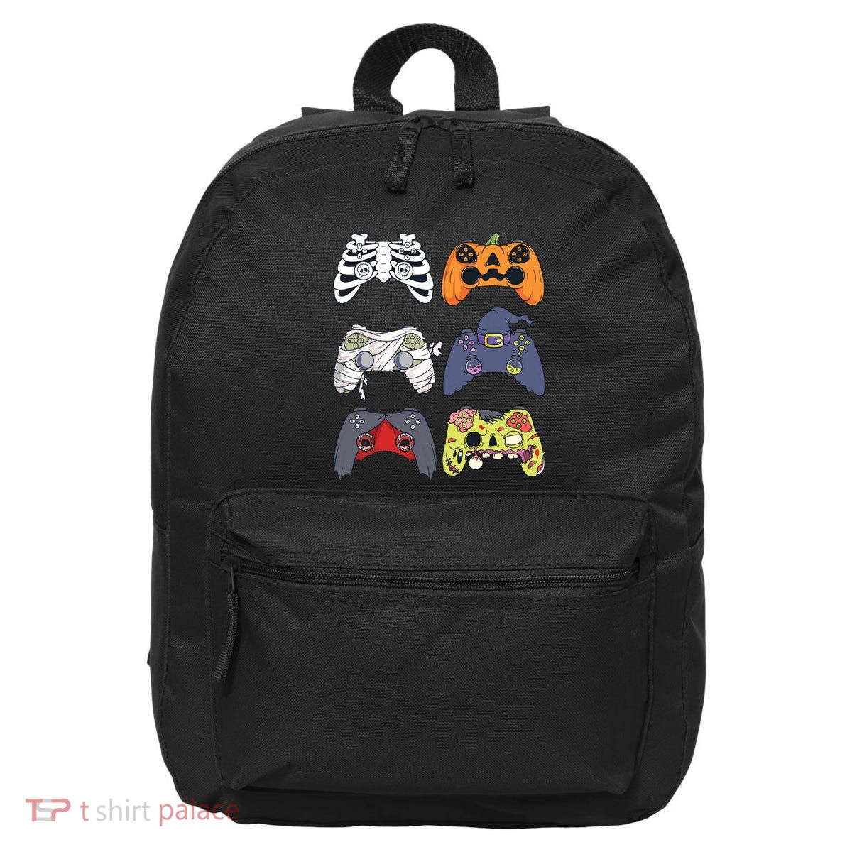 Halloween Skeleton Zombie Gaming Controllers Mummy Boy Kids 9060 16 in Basic Backpack