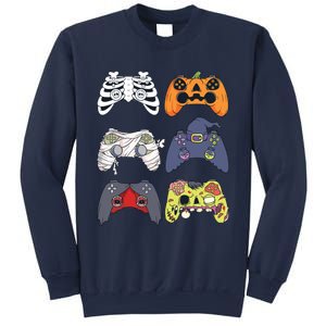 Halloween Skeleton Zombie Gaming Controllers Mummy Boy Kids 9060 Sweatshirt