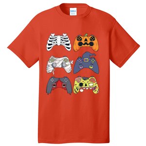 Halloween Skeleton Zombie Gaming Controllers Mummy Boy Kids 9060 Tall T-Shirt