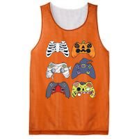 Halloween Skeleton Zombie Gaming Controllers Mummy Boy Kids 9060 Mesh Reversible Basketball Jersey Tank