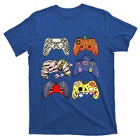 Halloween Skeleton Zombie Witch Controller Mummy Gamer Gift T-Shirt