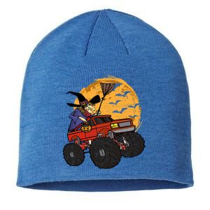 Halloween Skeleton Zombie Riding Monster Truck Vampire Cool Gift Sustainable Beanie