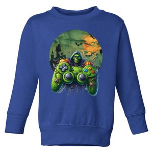 Halloween Skeleton Zombie Gaming Controller Mummy Gift Toddler Sweatshirt