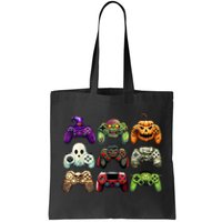 Halloween Skeleton Zombie Gaming Controllers Mummy Boy Kids Tote Bag