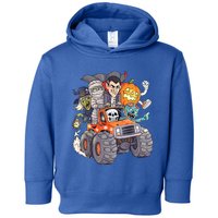 Halloween Skeleton Zombie Monster Truck Vampire Boys Toddler Hoodie