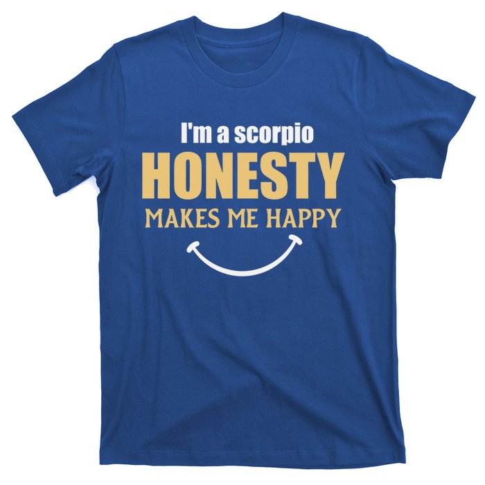 Honesty Scorpio Zodiac Facts Gift T-Shirt