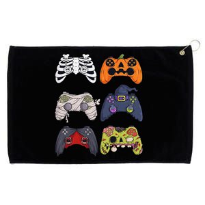 Halloween Skeleton Zombie Gaming Controllers Mummy Grommeted Golf Towel