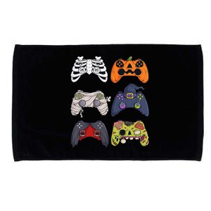 Halloween Skeleton Zombie Gaming Controllers Mummy Microfiber Hand Towel