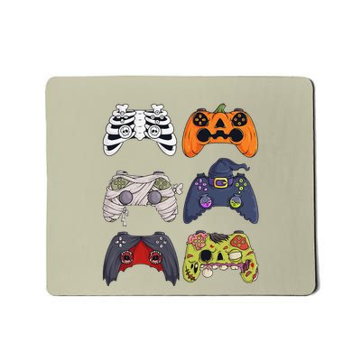 Halloween Skeleton Zombie Gaming Controllers Mummy Mousepad