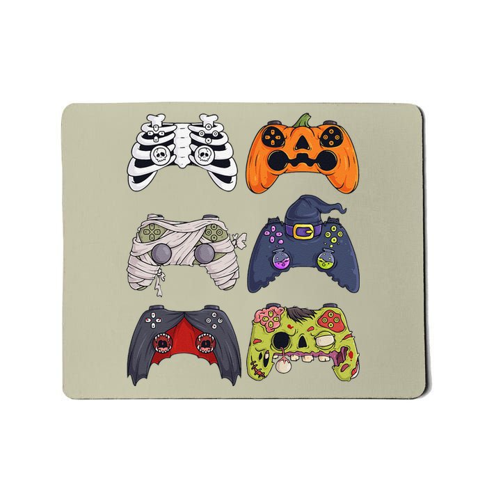 Halloween Skeleton Zombie Gaming Controllers Mummy Mousepad