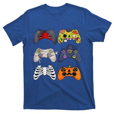 Halloween Skeleton Zombie Gaming Controllers Mummy T-Shirt