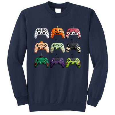 Halloween Skeleton Zombie Gamer Fun Design Sweatshirt