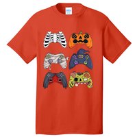 Halloween Skeleton Zombie Gaming Controllers Mummy Tall T-Shirt