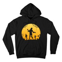 Halloween Spooky Zombie Graveyard Hoodie