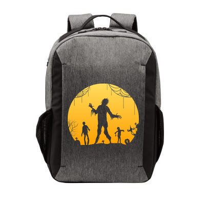 Halloween Spooky Zombie Graveyard Vector Backpack