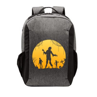 Halloween Spooky Zombie Graveyard Vector Backpack